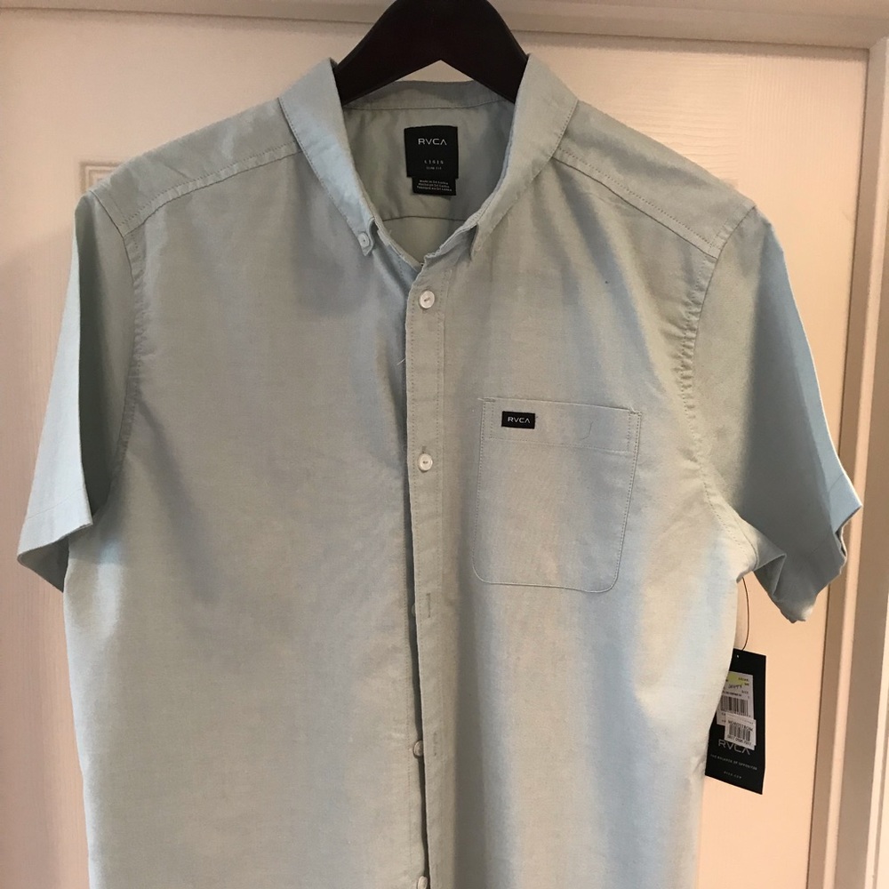 Men’s RVCA short sleeved shirt